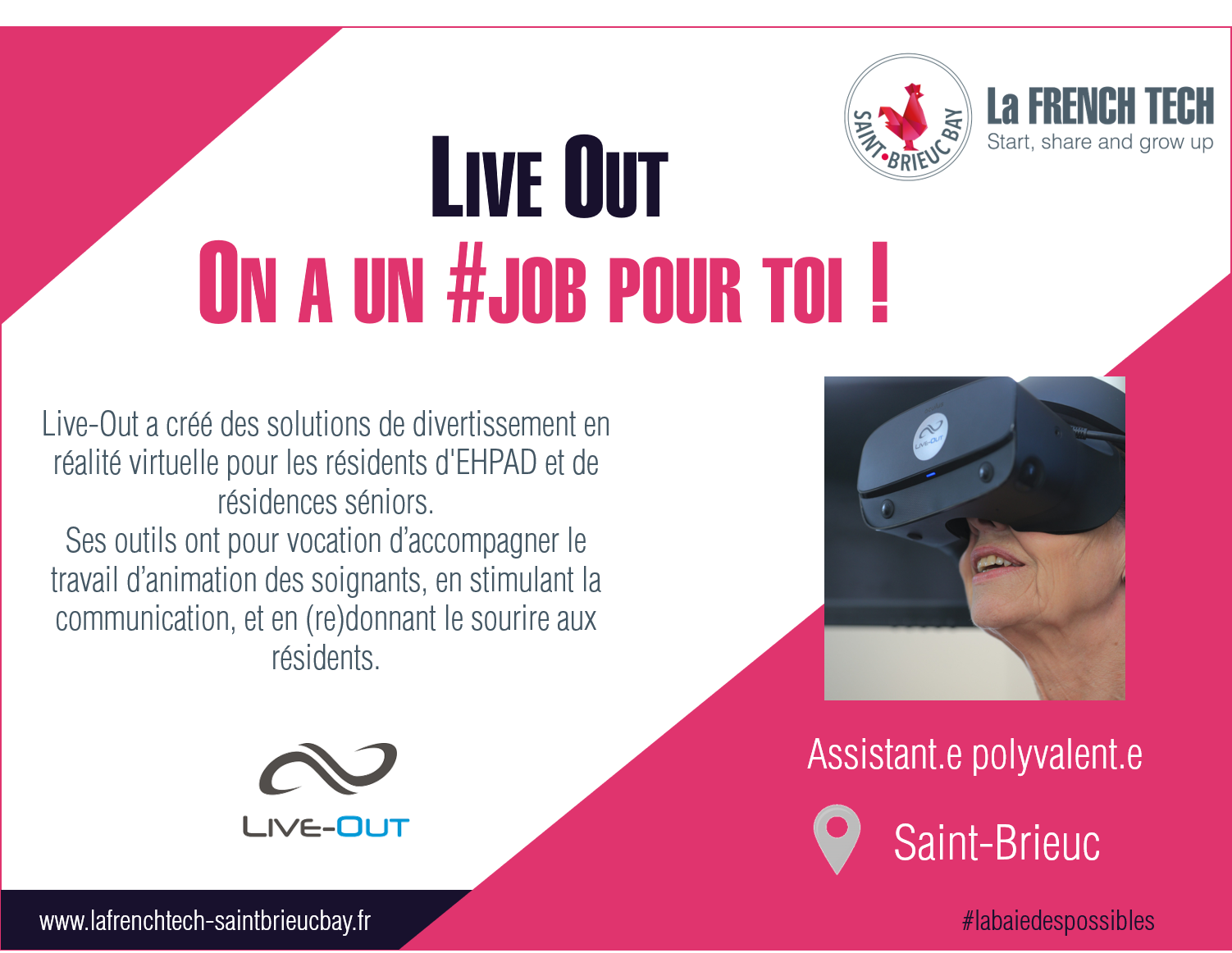 Annonce offre emploi Live Out